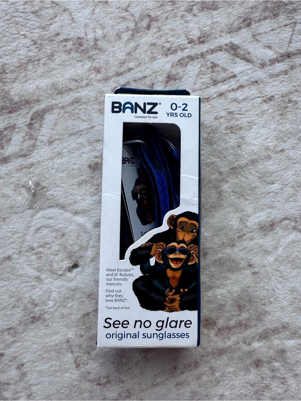 Banz infant sunglasses 0-2 years new in box